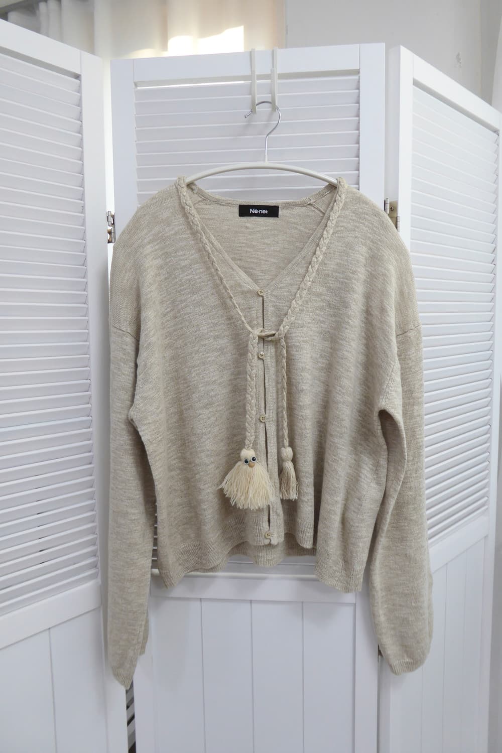 네넷 테슬 가디건 상품이미지1