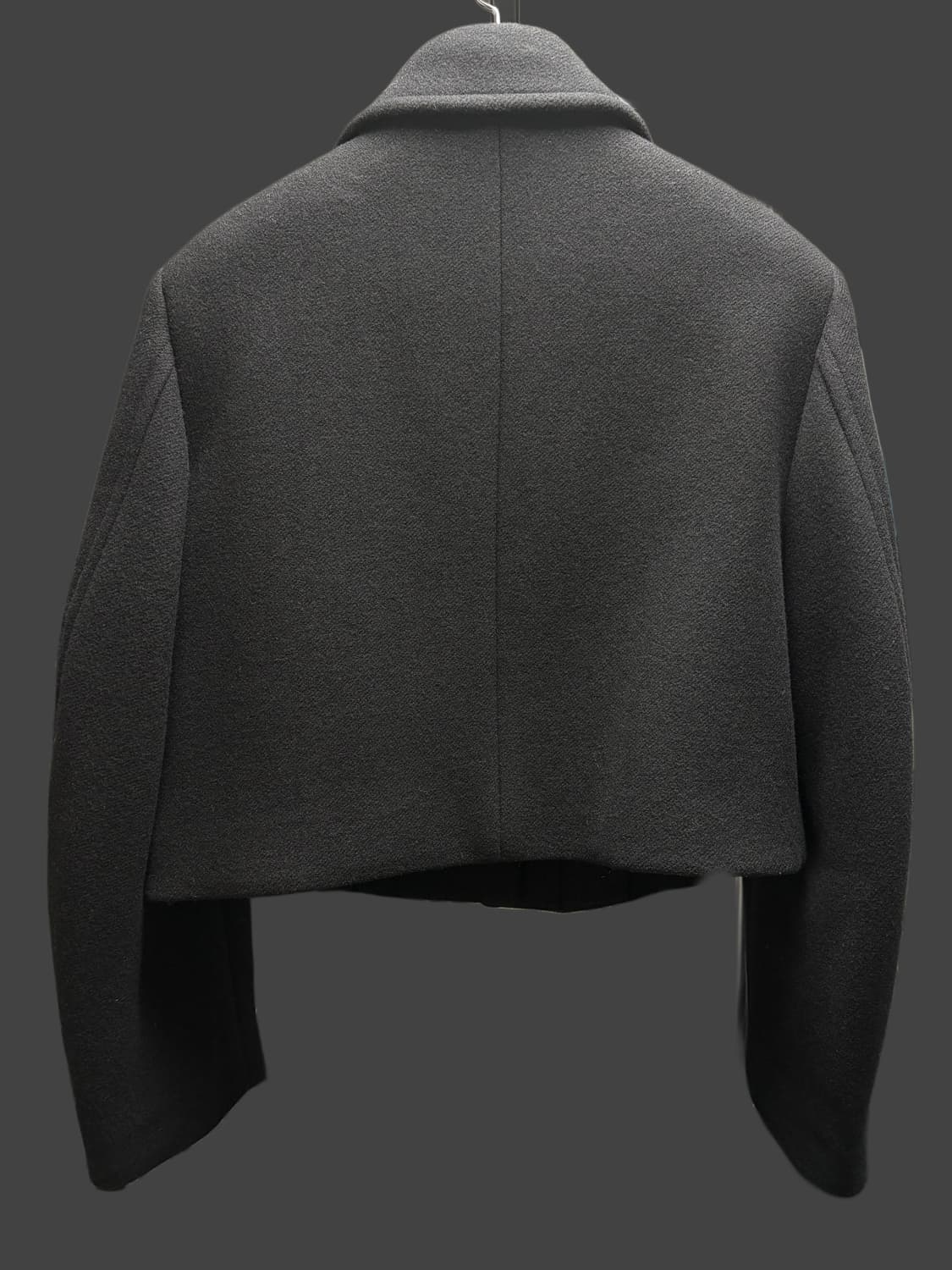 (새상품) 인사일런스 울 블랙 자켓  상품이미지2