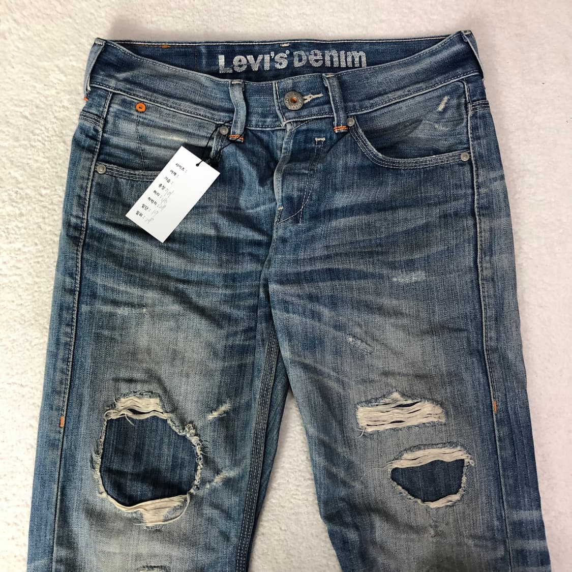 리바이스 522 패치워크 덴미 팬츠  상품이미지5