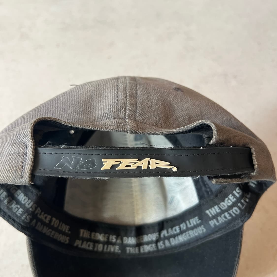 빈티지 00s No Fear 로고 캡 상품이미지4