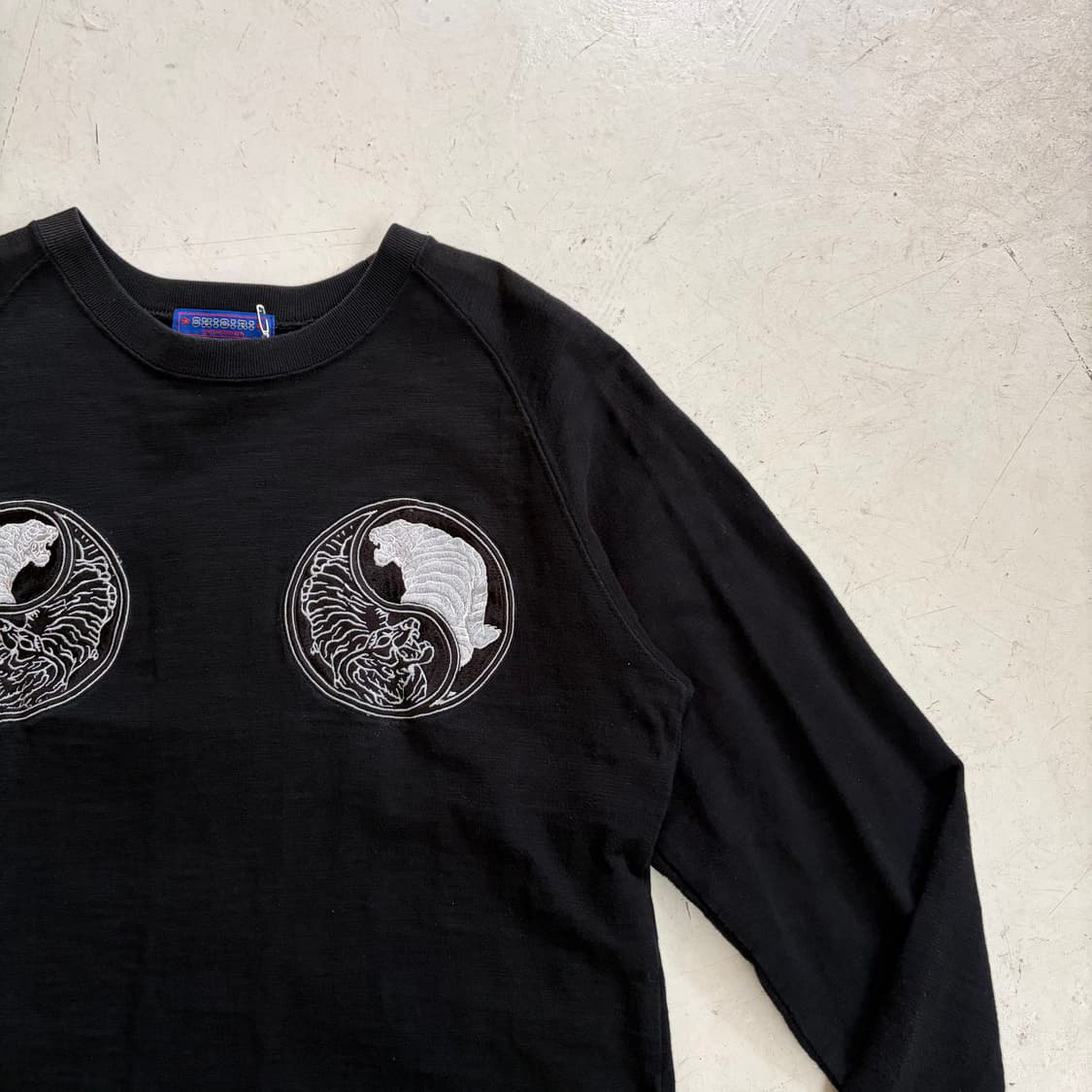 Chigiri 빈티지 오리엔탈 자수 롱슬리브 L 상품이미지3