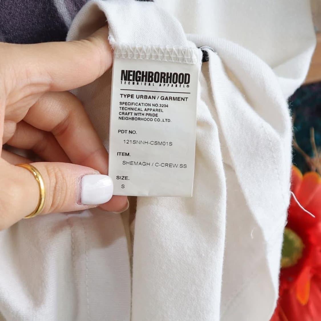 네이버후드 하프티셔츠 상품이미지6