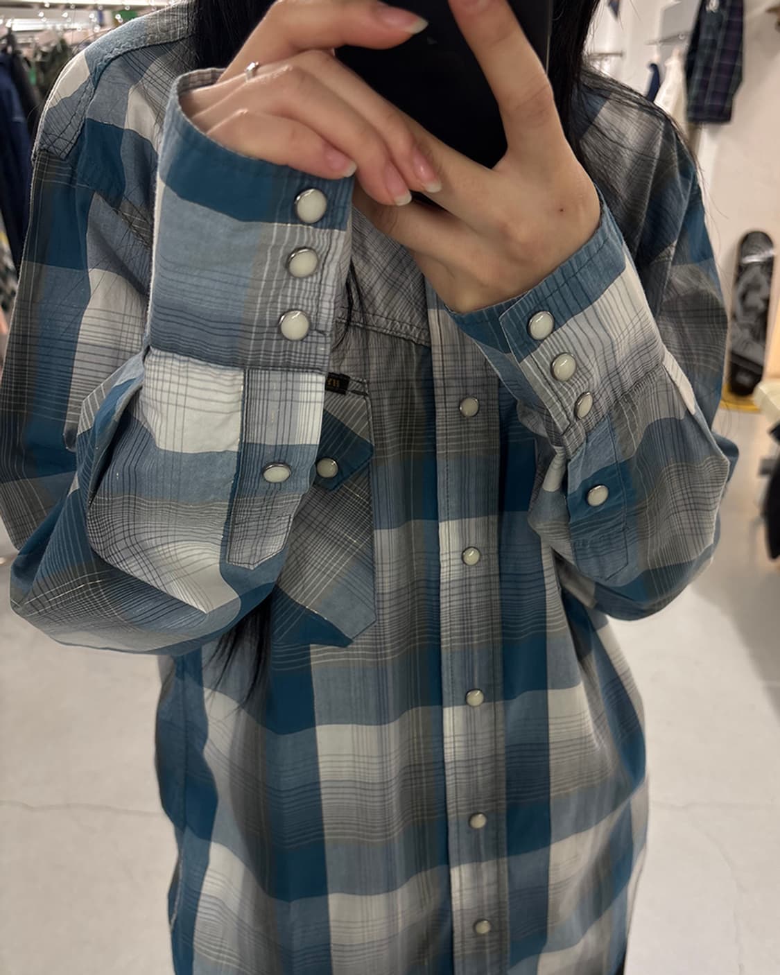 HYSTERIC GLAMOUR Western Check Shirt 상품이미지5