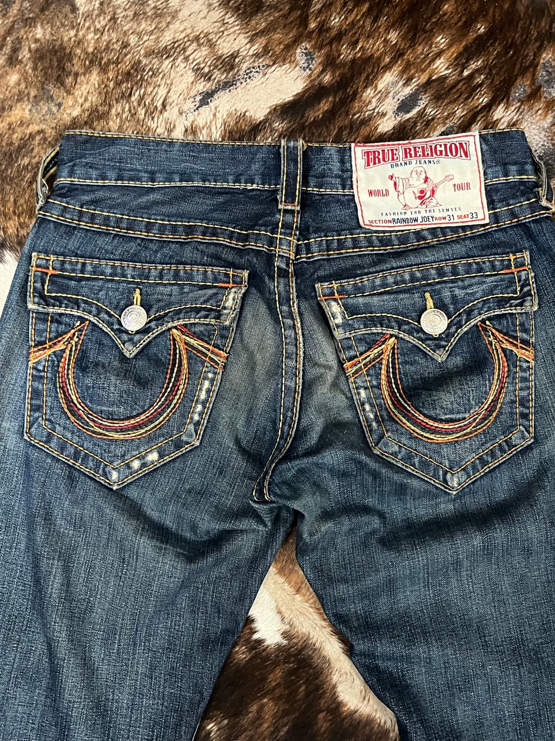 True Religion Rainbow Joey denim pants 상품이미지3