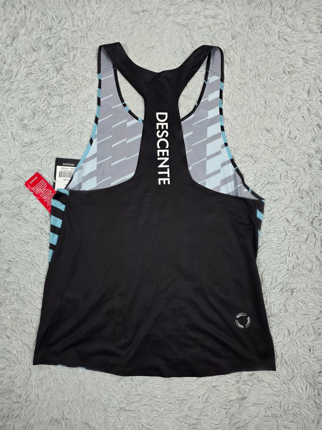 [택상품/최신출시] 데상트 러닝 델타프로 윙 싱글렛 민트 패턴 M 상품이미지5