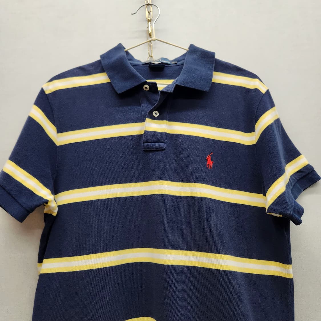 폴로랄프로렌 로고 스트라이프 반팔카라 L(M) 남여공용 상품이미지2
