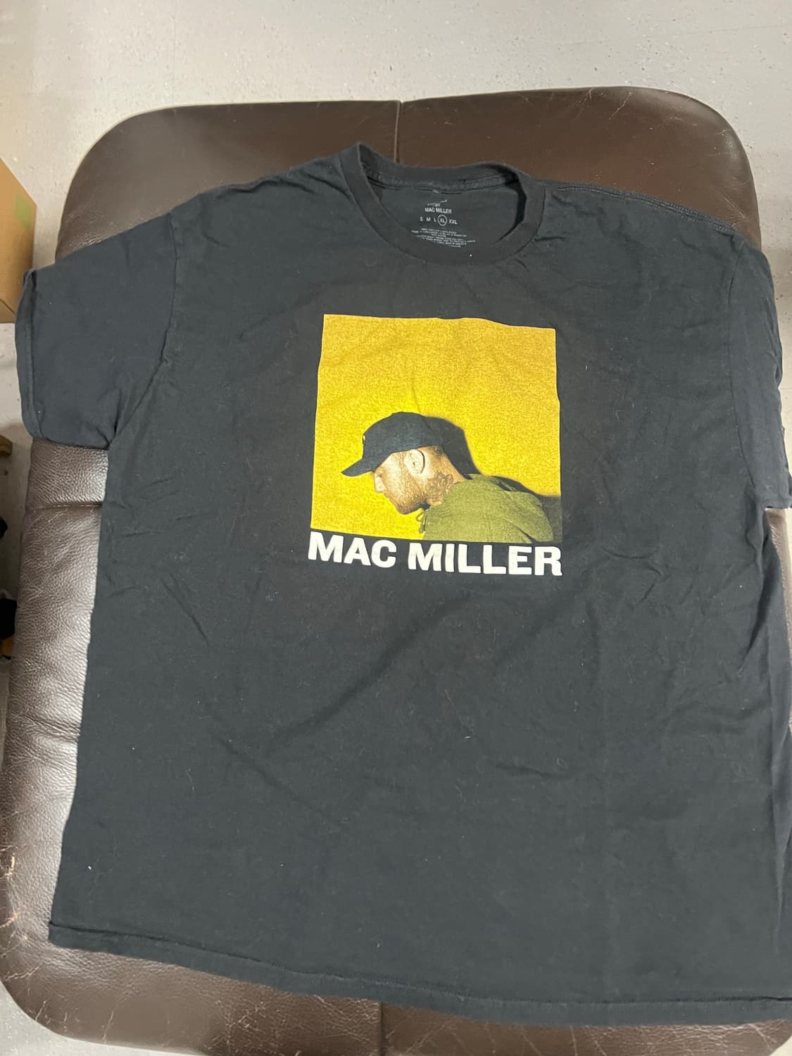 맥밀러 MAC MILLER 반팔 티셔츠 블랙 상품이미지1