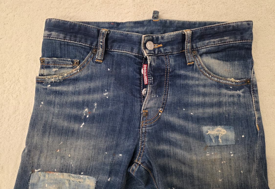 [정품] 디스퀘어드2 남성 페인팅 디스덧뎀진/섹시트베.  S74LA070 상품이미지3