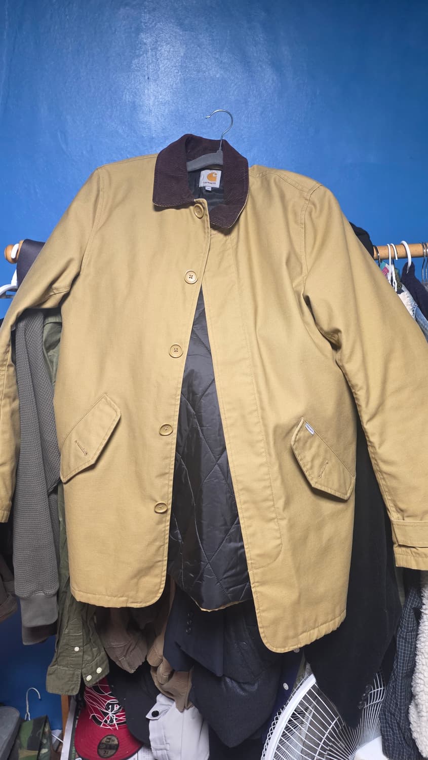 칼하트 wip 해리스 트렌치코트(m) 상품이미지1