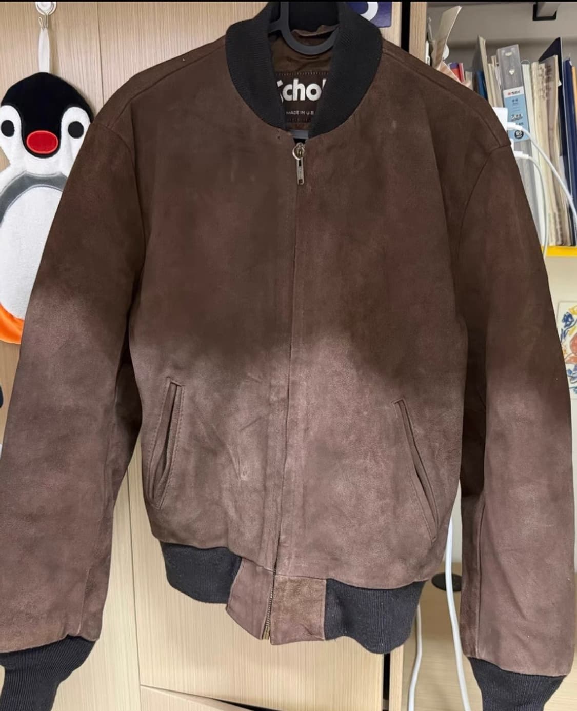 [Schott NYC] USA 빈티지 스웨이드 레더 자켓  상품이미지1