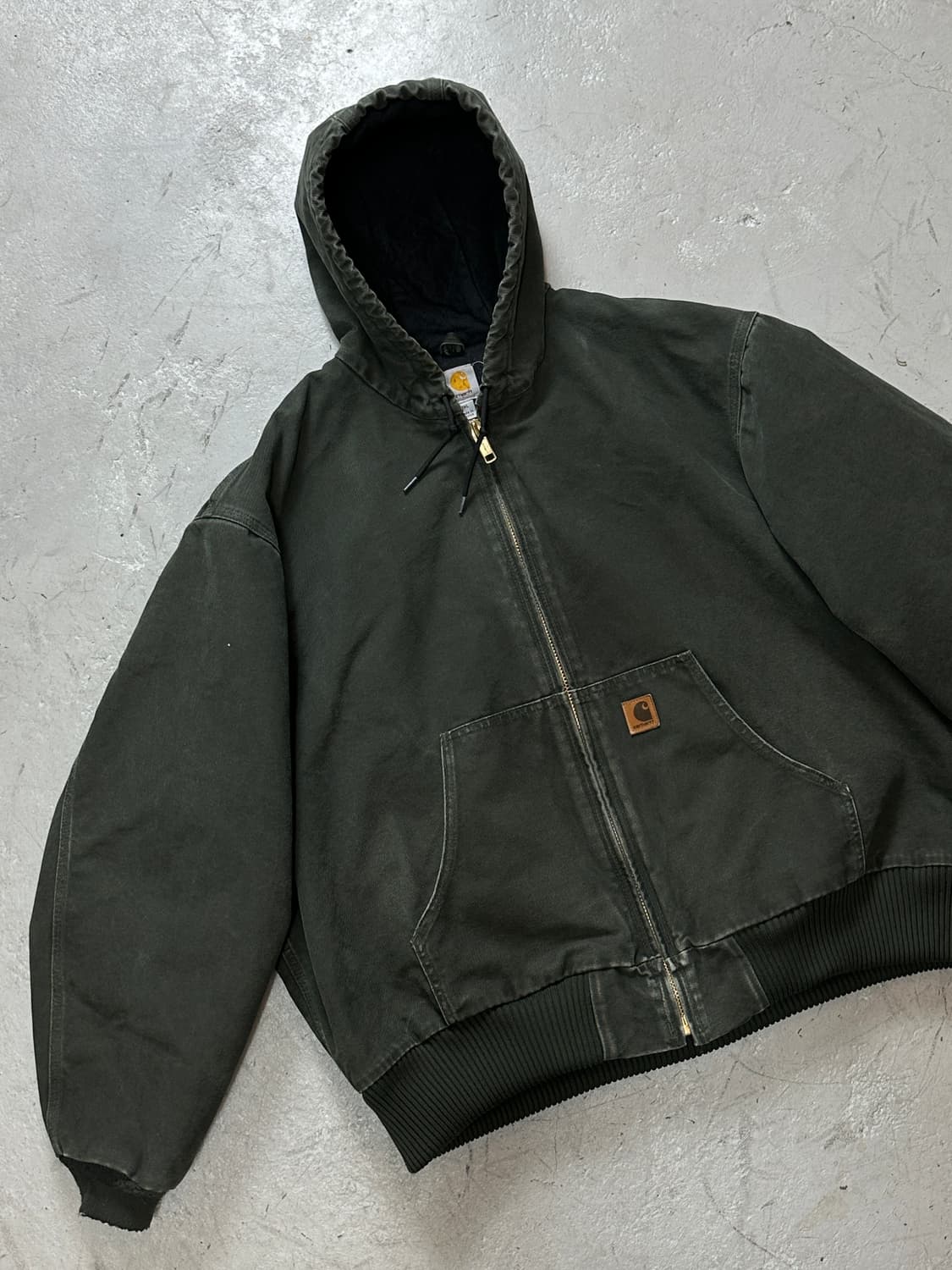 OG 칼하트 J130 액티브 자켓 칼하트 MOS 모스그린 상품이미지5