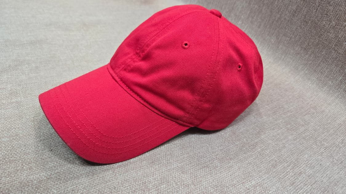 라코스테 레드 볼캡 모자 상품이미지3
