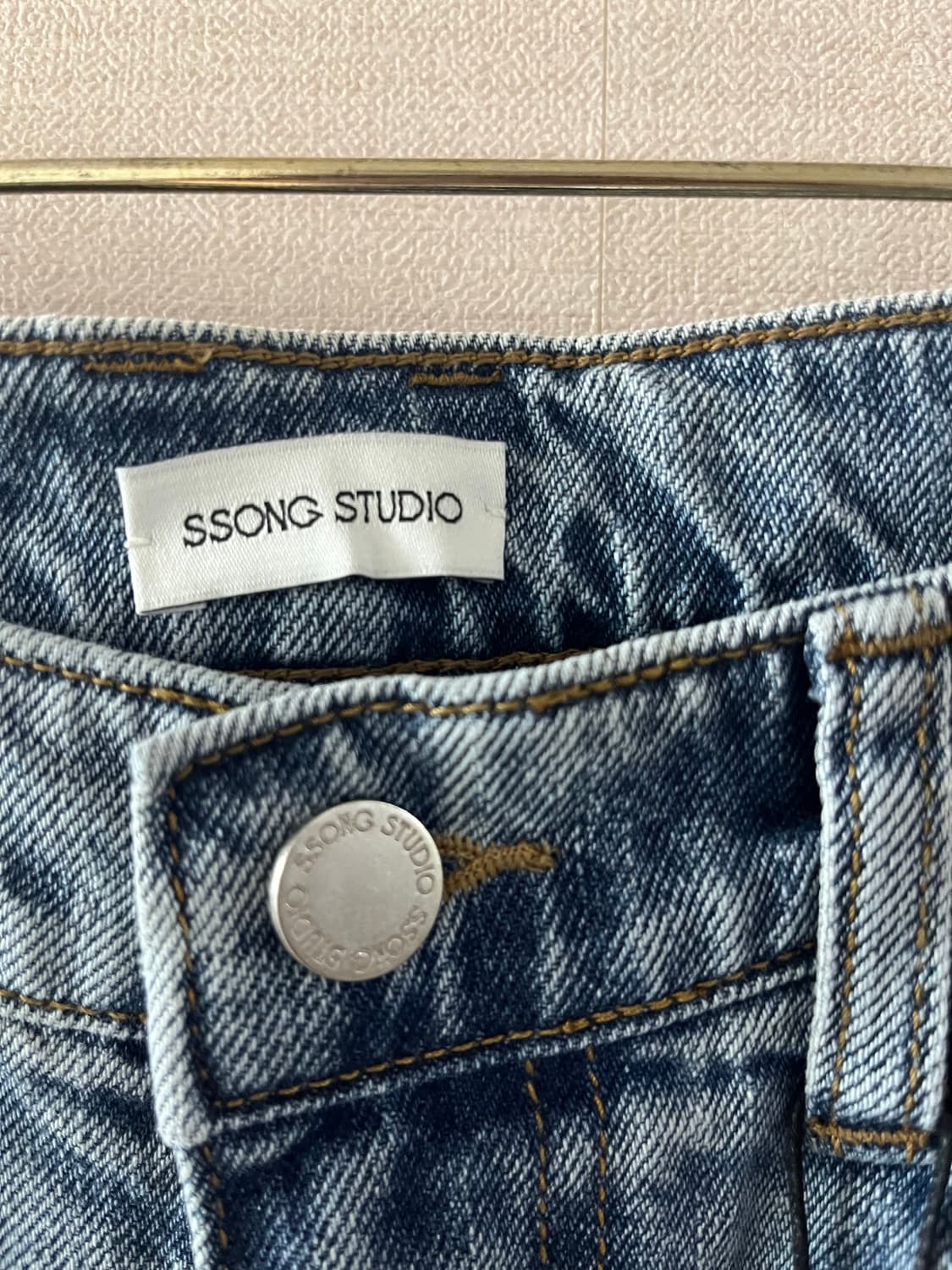 쏭스튜디오 세미부츠컷데님(1size) 상품이미지2