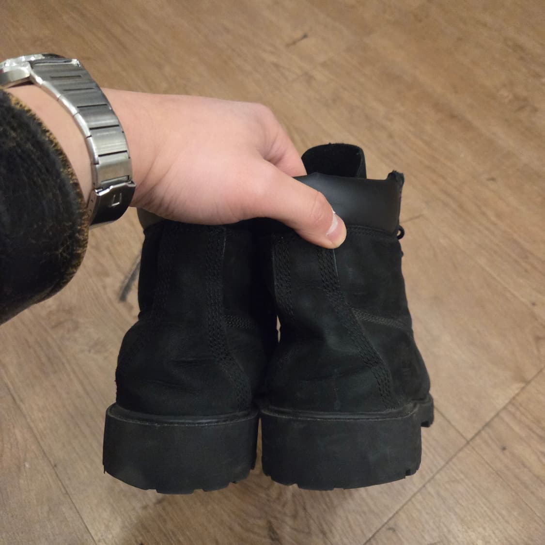 팀버랜드 6인치 블랙 us7 250 팀버랜드 12907 상품이미지3