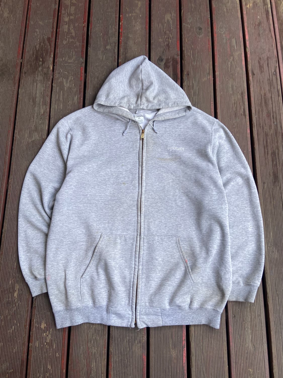 Vintage Carhartt K122 Hooded Zip Up 상품이미지1