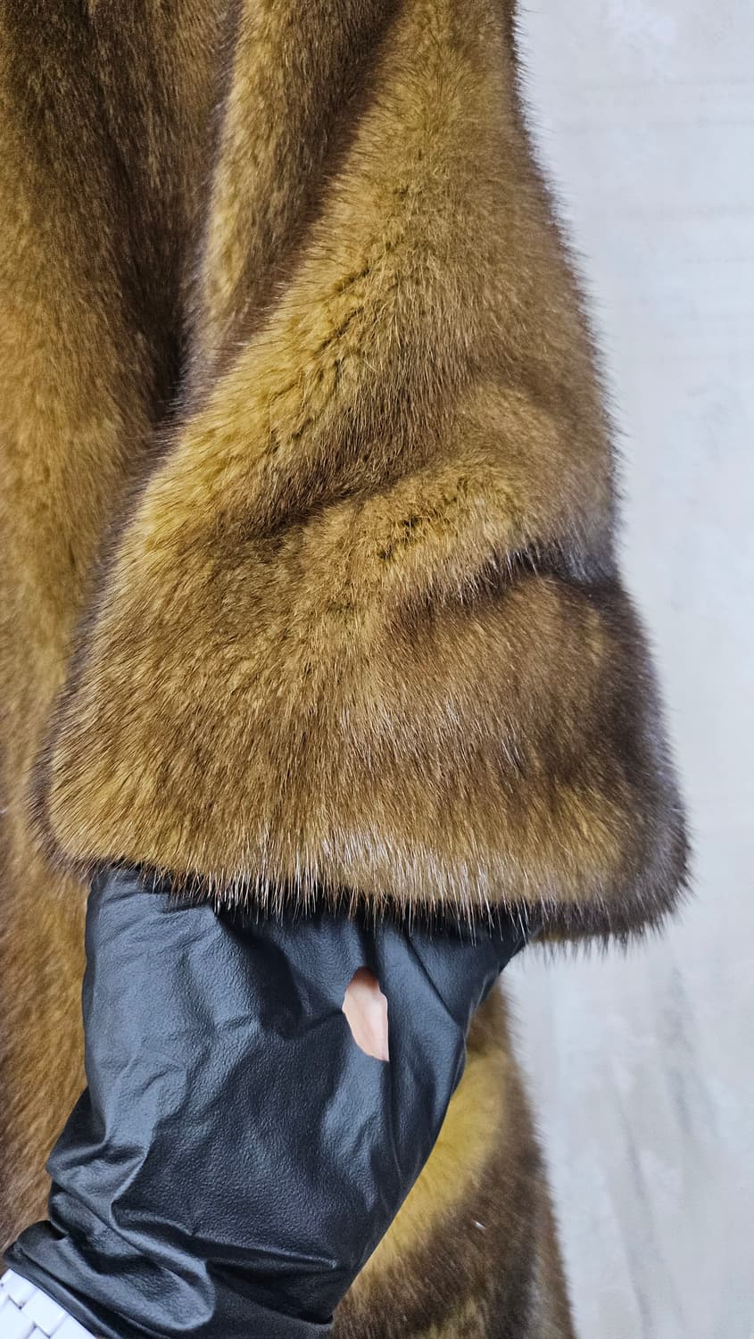 아메리칸밍크 브라운 코트 상품이미지9