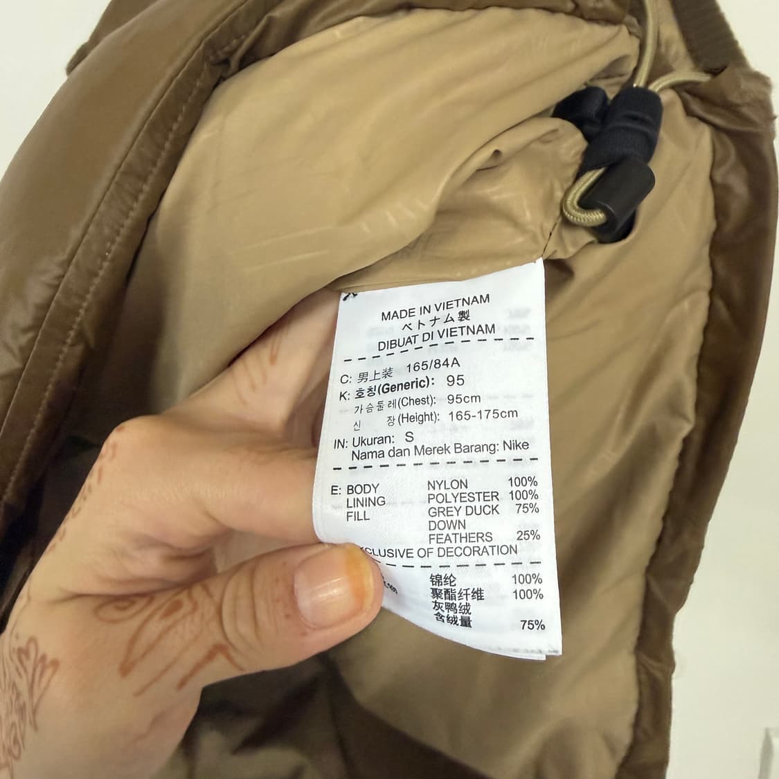 조던 패딩조끼S 상품이미지4