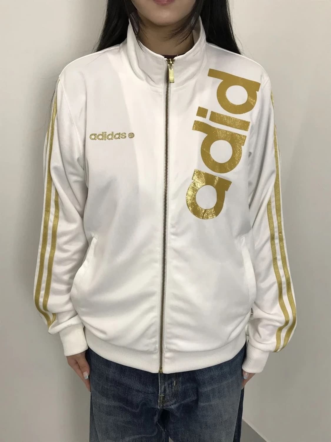 Adidas NEO Gold Logo Jersey 상품이미지2