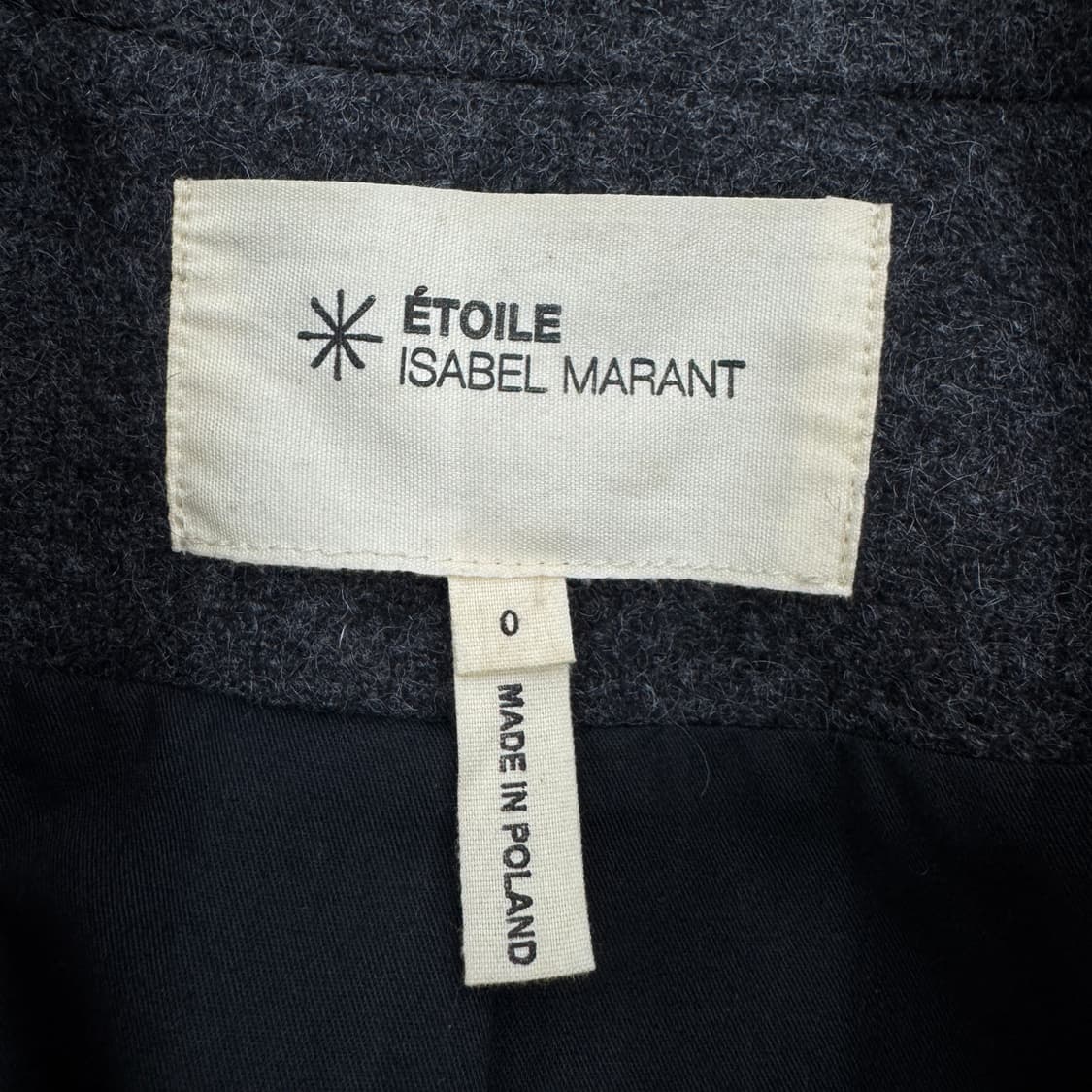 폴로 싱글 코튼 맥코트 레인코트 네이비 상품이미지4