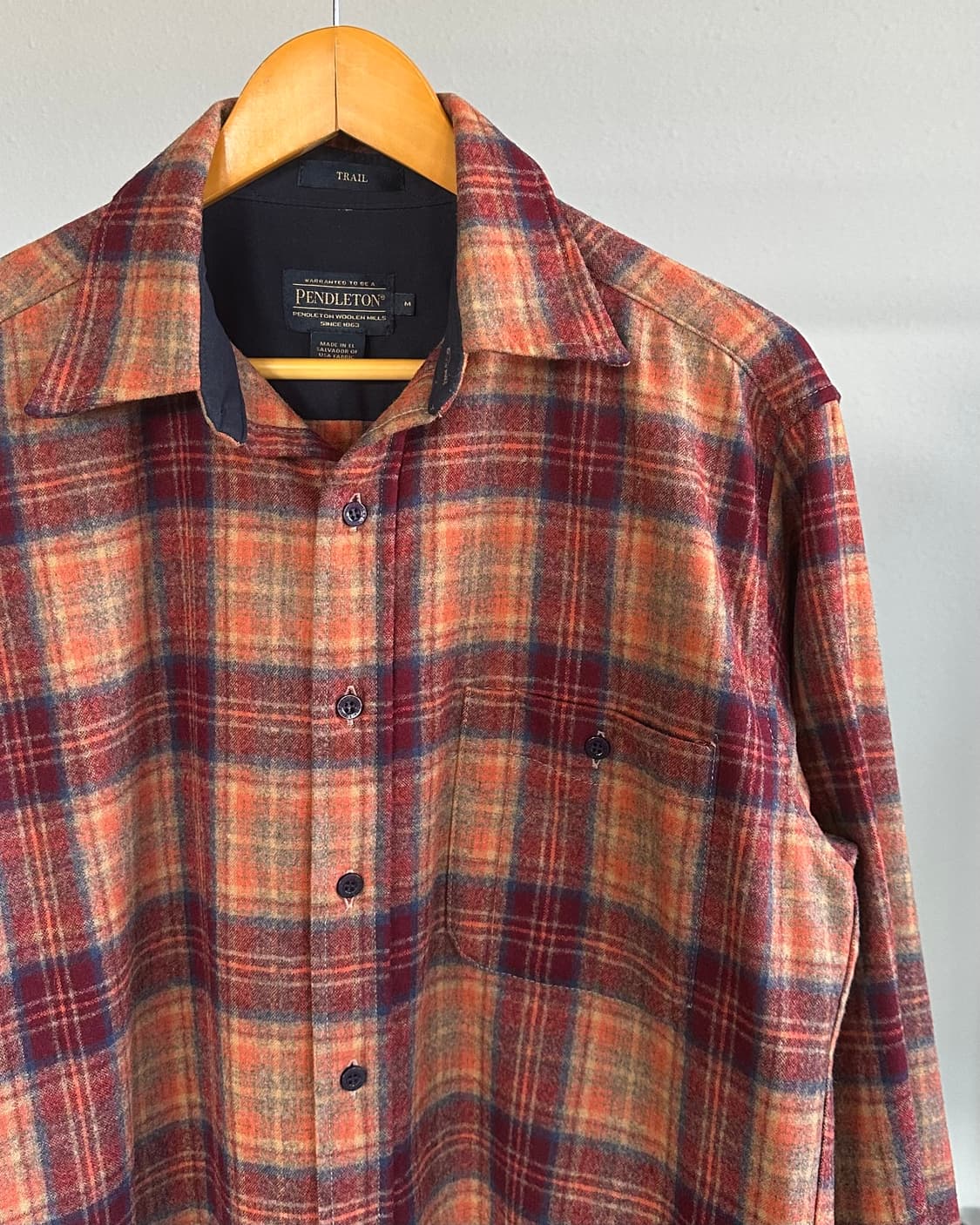 [M]펜들턴 PENDLETON 엘보 패치 플란넬 셔츠 상품이미지5