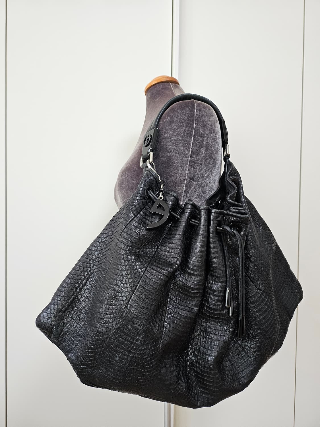 조르지오 아르마니 뱀피 호보백 가방 GIORGIO ARMANI 상품이미지2