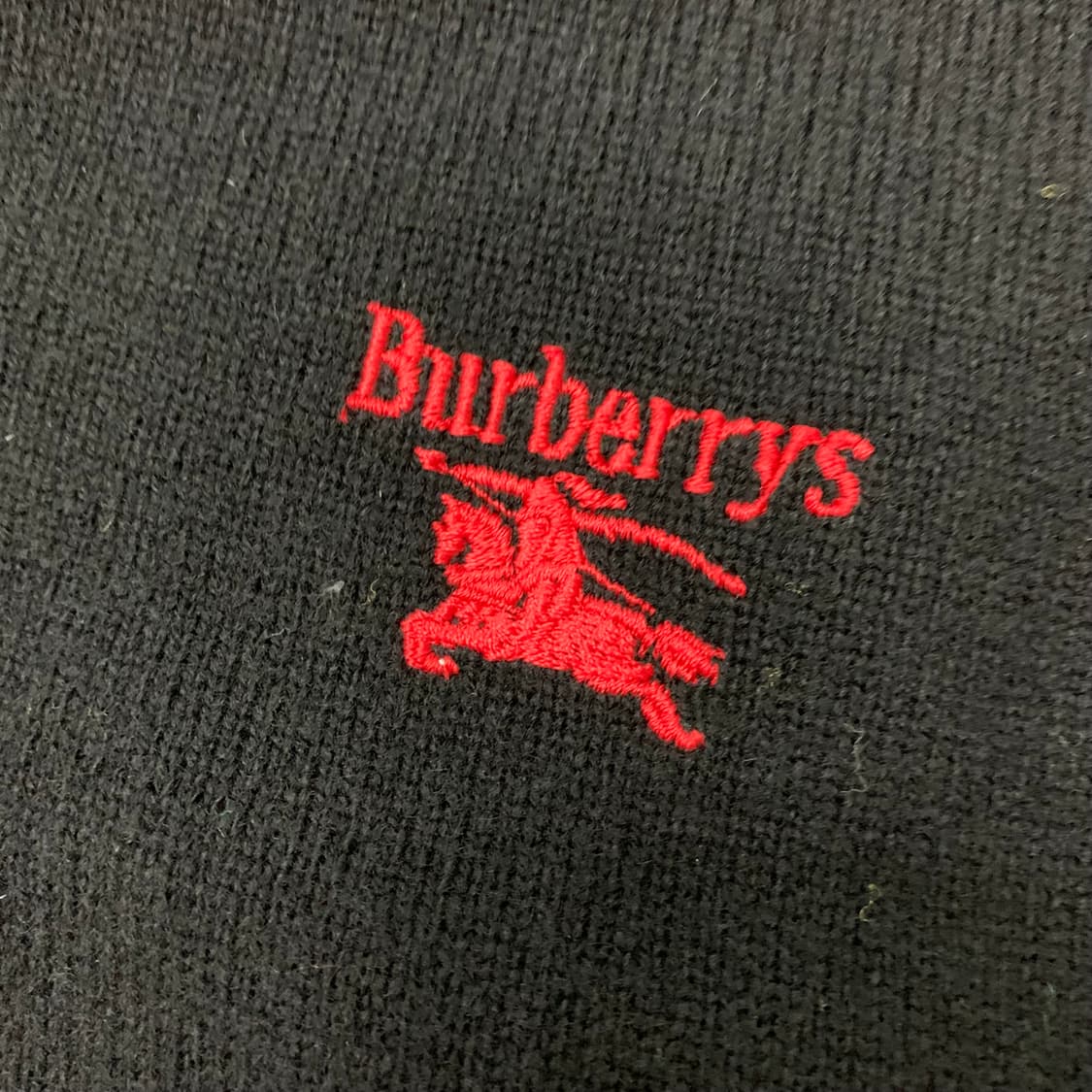 버버리 블랙 렘스울니트(정품) 상품이미지5