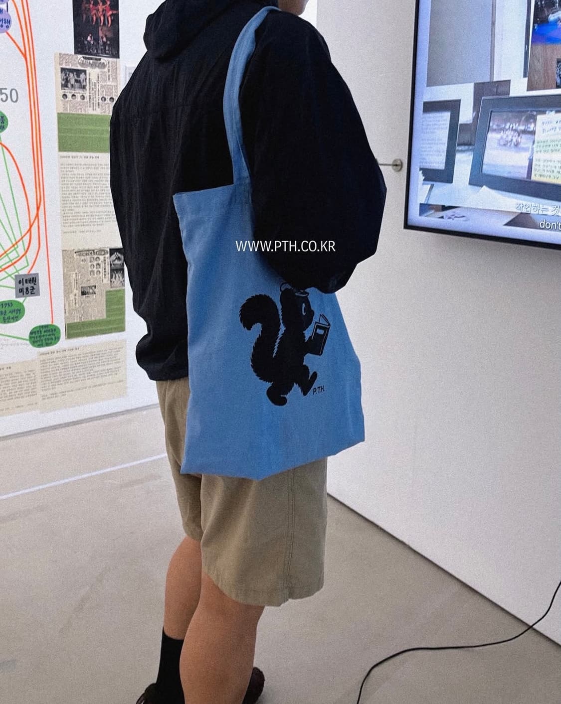P.T.H 에코백 Scout P.(스카이블루) 상품이미지2