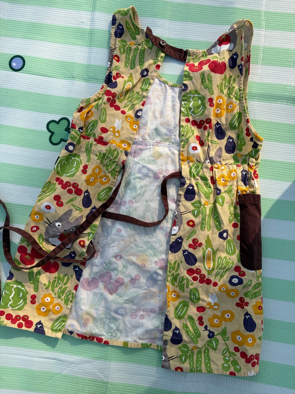 빈티지 모리걸 지브리스튜디오 토토로 에이프런 앞치마 상품이미지5