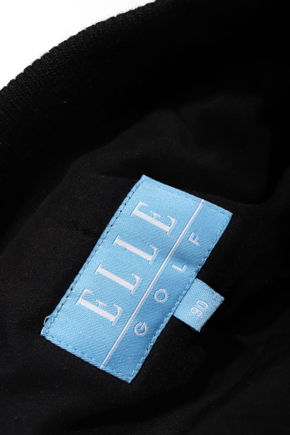 ELLE GOLF 램스킨 니트 배색 점퍼 women 90 상품이미지5