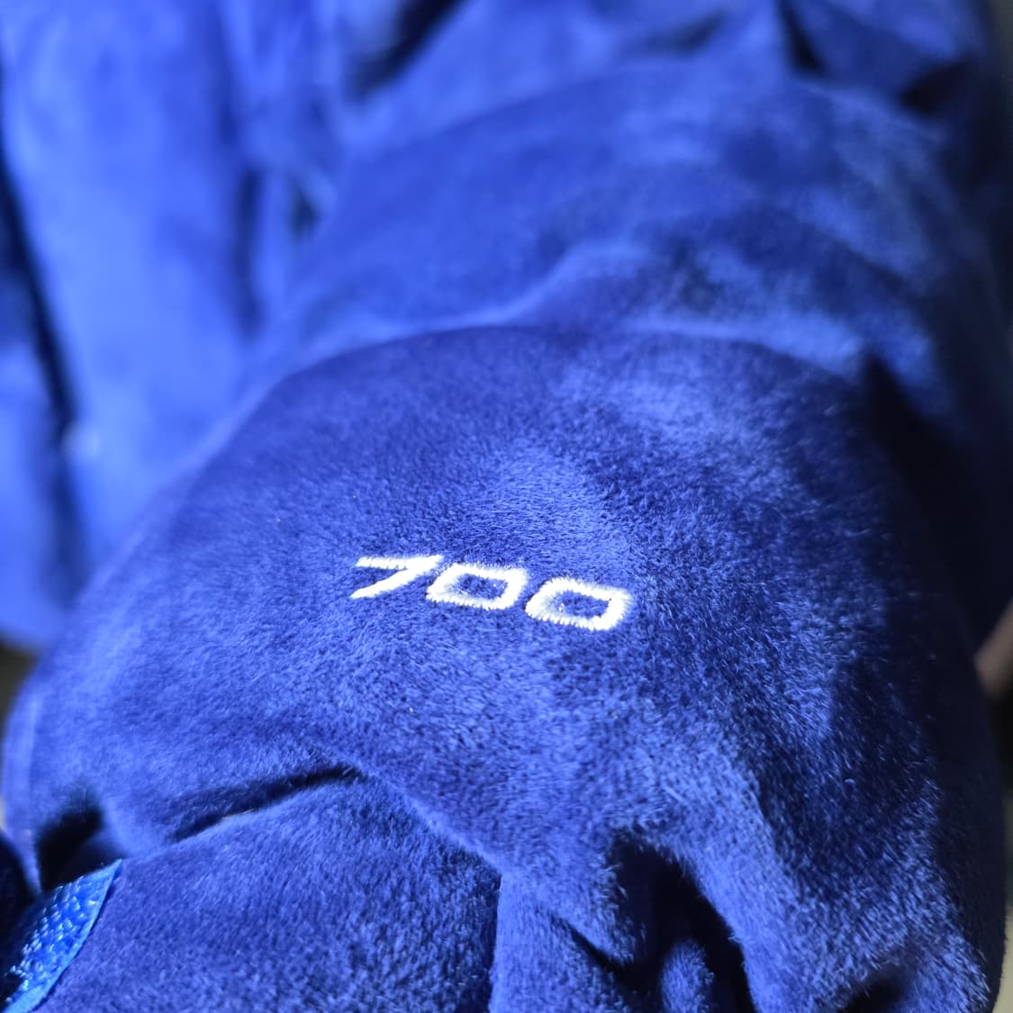 슈프림 × 노스페이스 스웨이드 눕시 L 상품이미지3