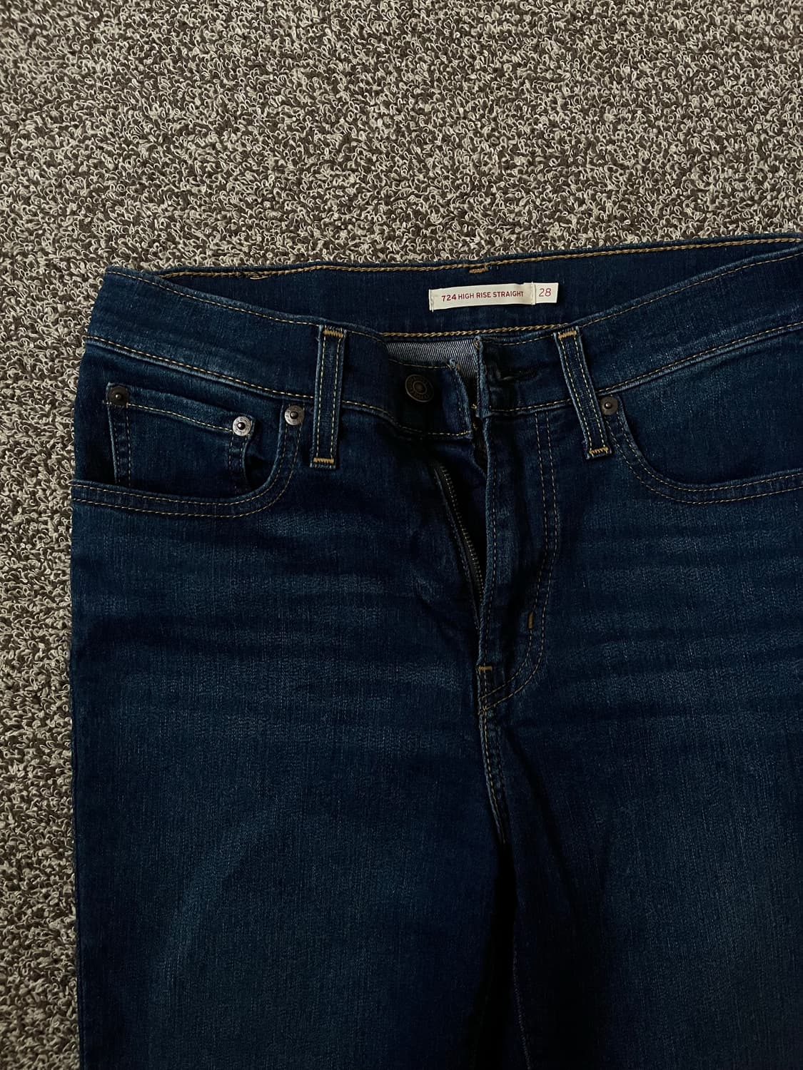 리바이스 724 high rise straight (28) 상품이미지2