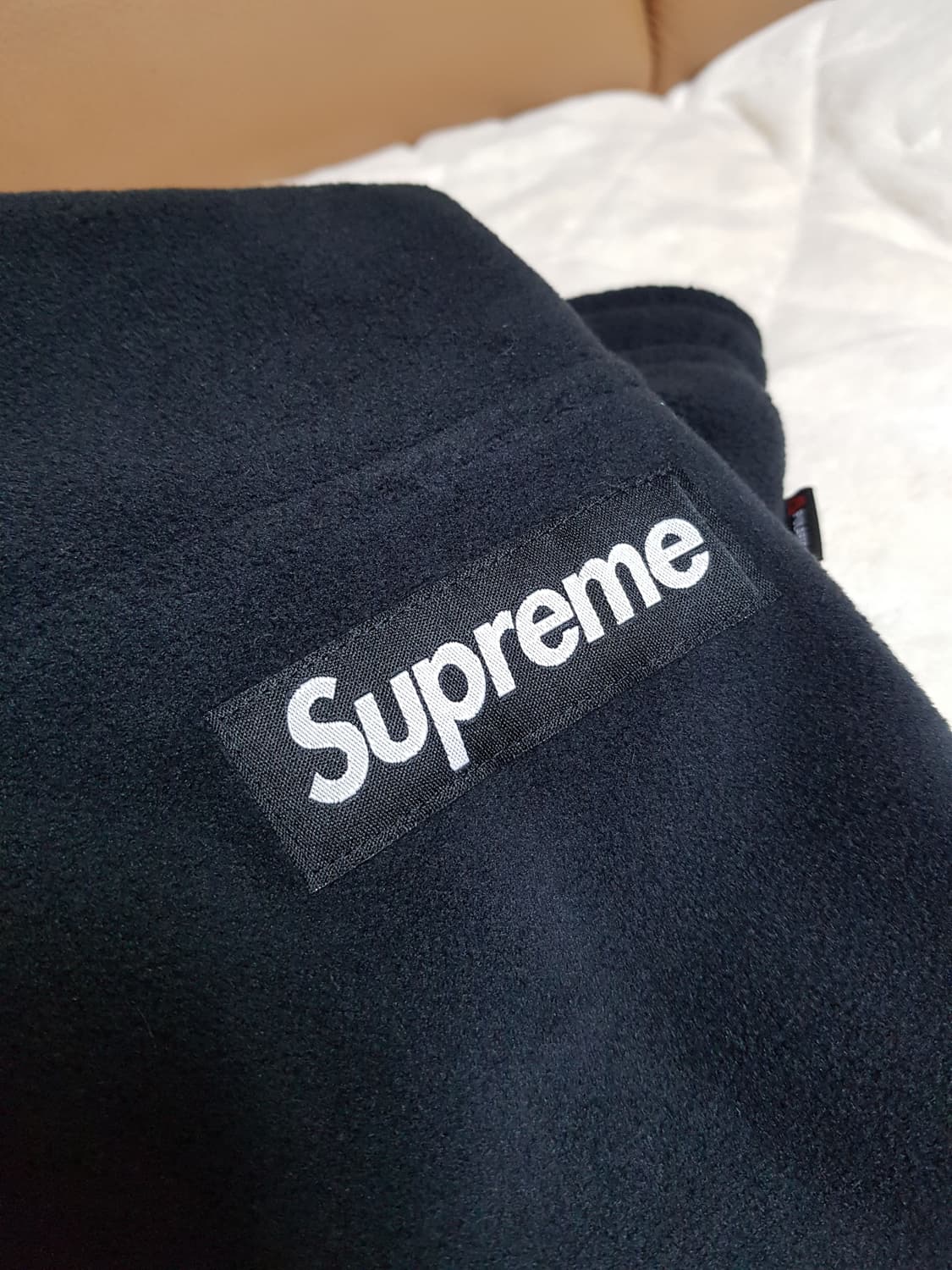 슈프림 폴라텍 팬츠 블랙 23FW 상품이미지4