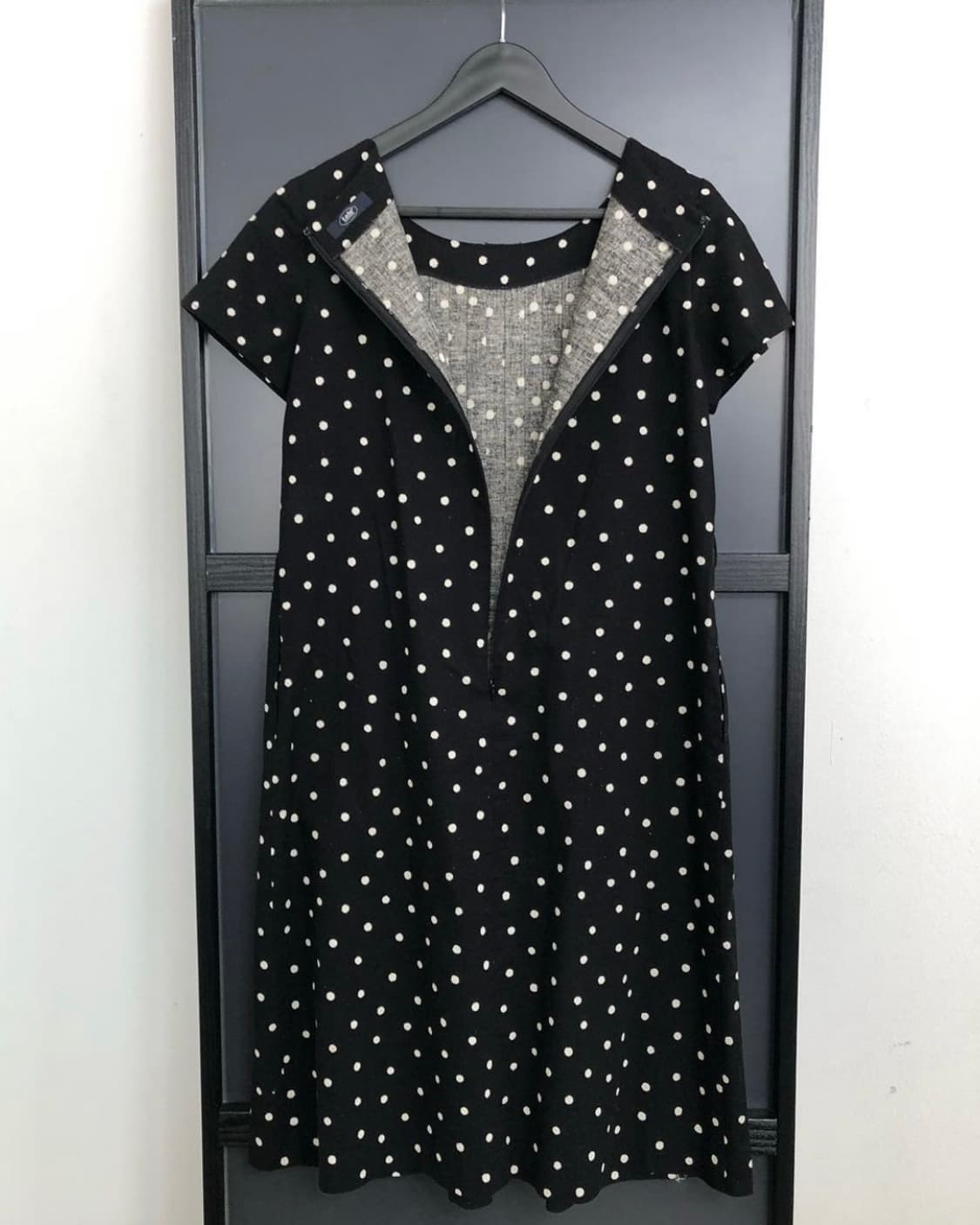 tlchouse 빈티지 도트 원피스&바람막이 세트 상품이미지7