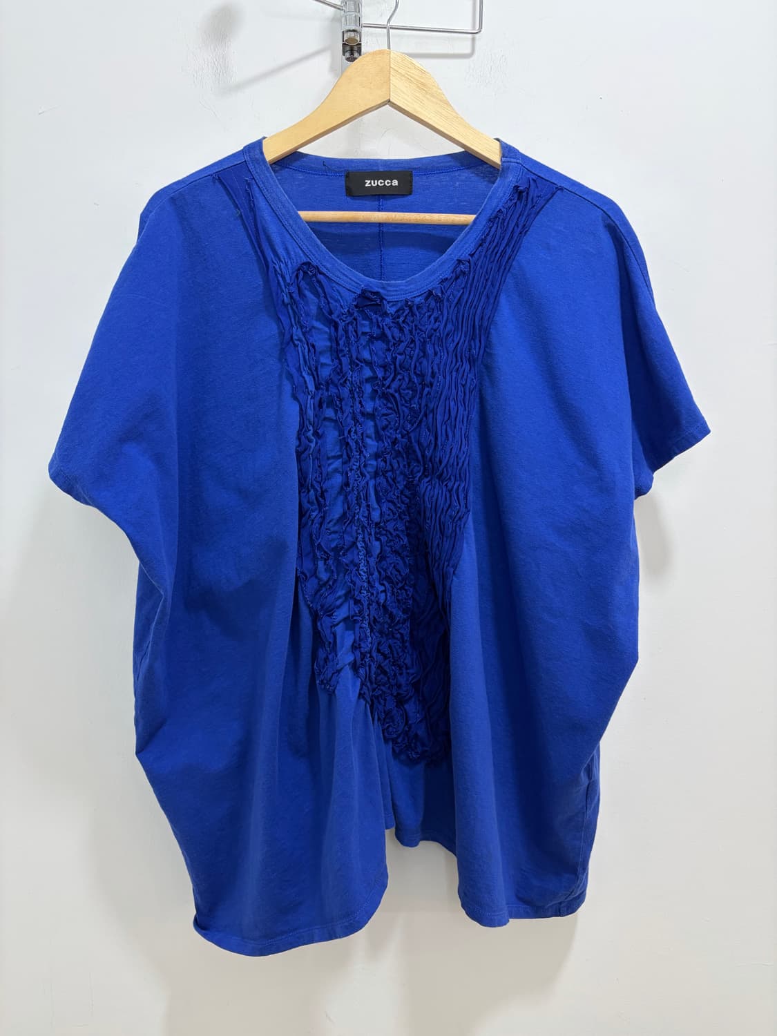 Zucca 오버핏 프릴 반팔 티셔츠 상품이미지4