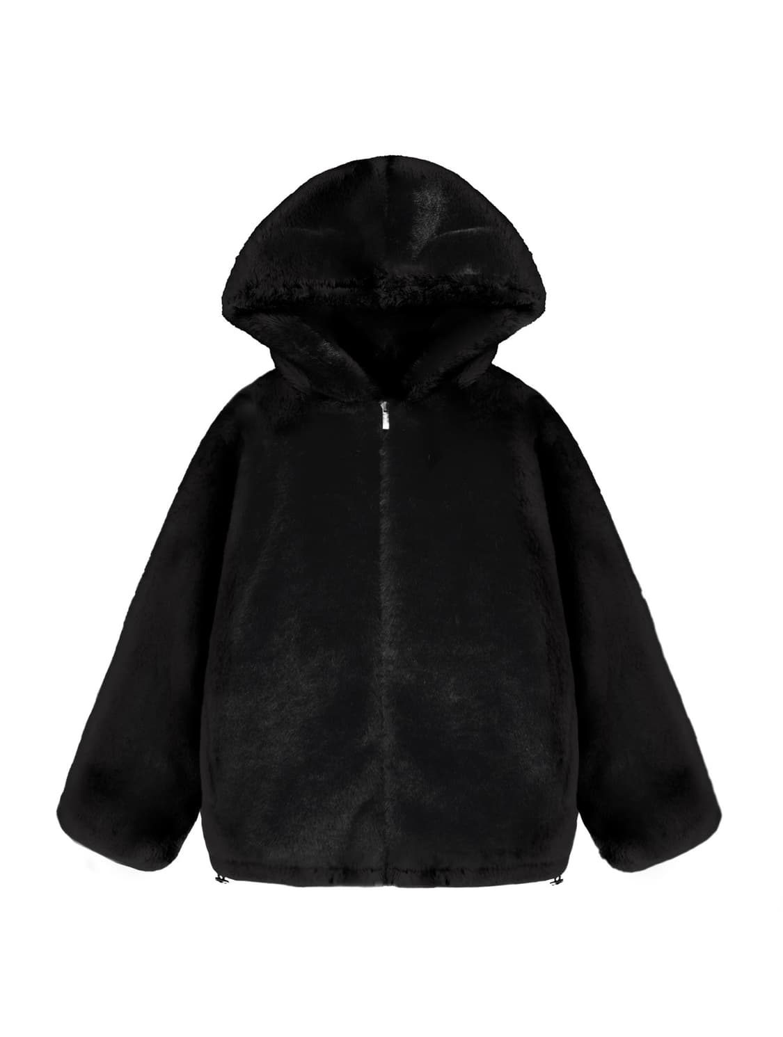 클리시어 kleesier 피치 푸딩 퍼 자켓 판매해요 퍼자켓 퍼후드 코트 상품이미지1