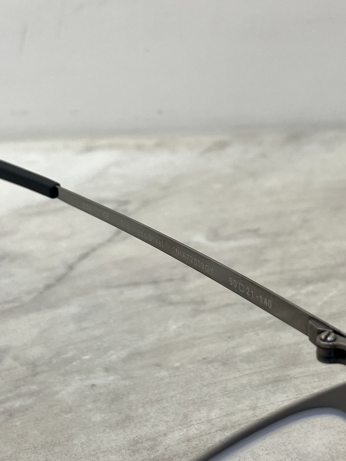 니로 NIRO 딥실버 라운드 역산각 메탈테 안경 상품이미지8