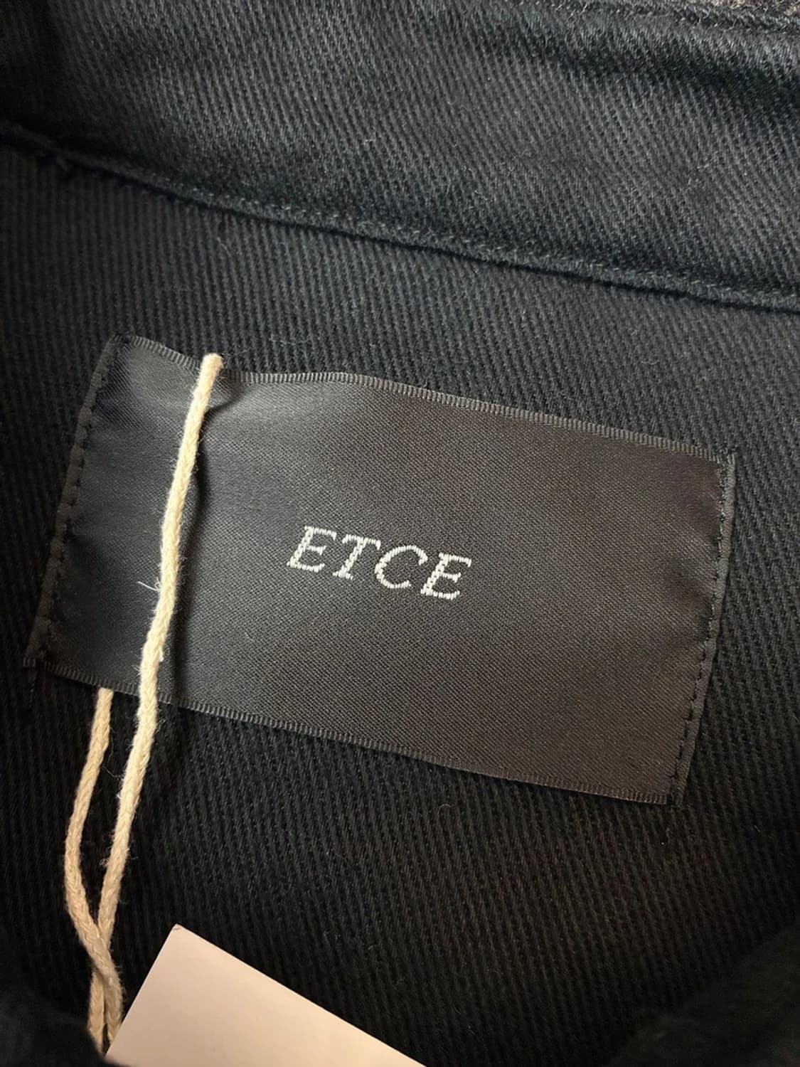 이티씨이 ETCE 24FW 헤비 울 플란넬 체크 셔츠 PN5044 상품이미지5