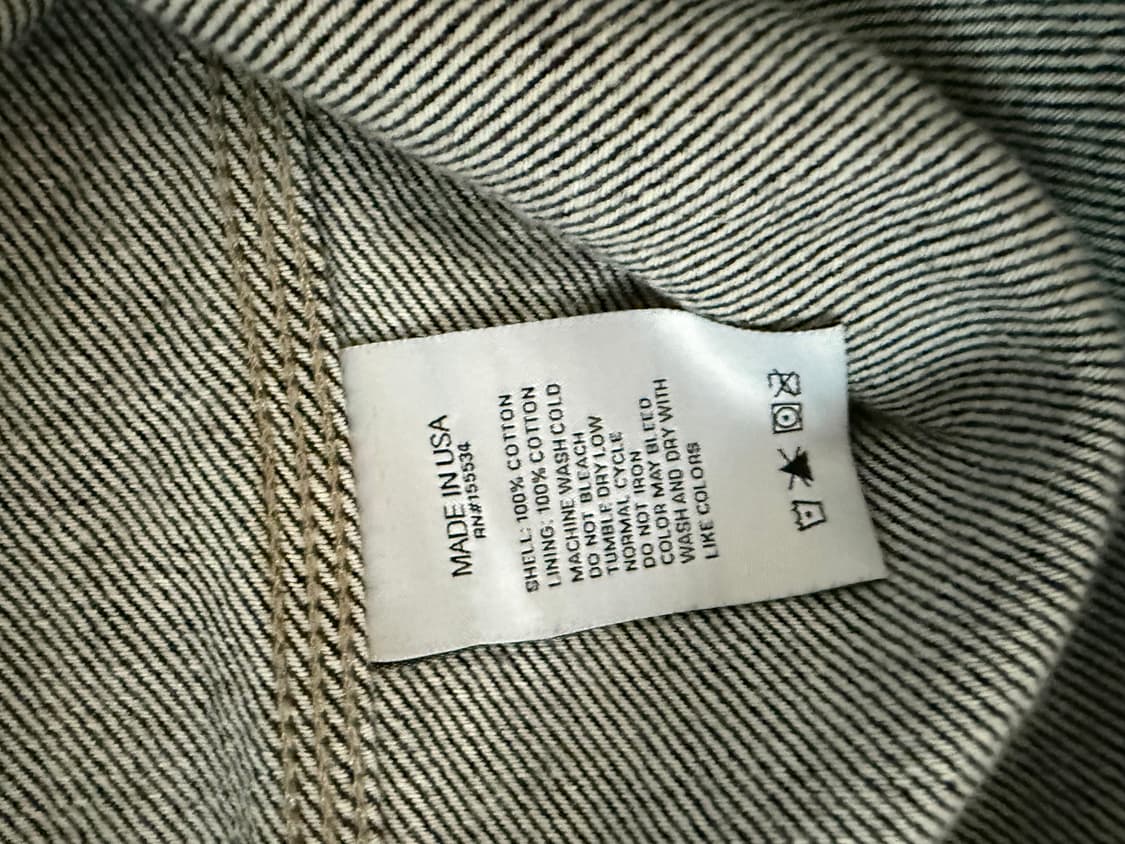 이지 시즌 샘플 데님 셔츠 상품이미지3