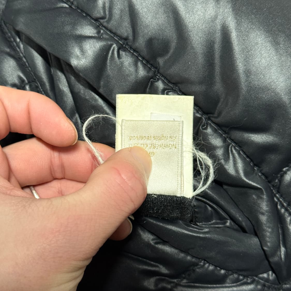 정품 베이프 OG 흑계 풀 카모 리버시블 구스다운 패딩 점퍼 상품이미지10