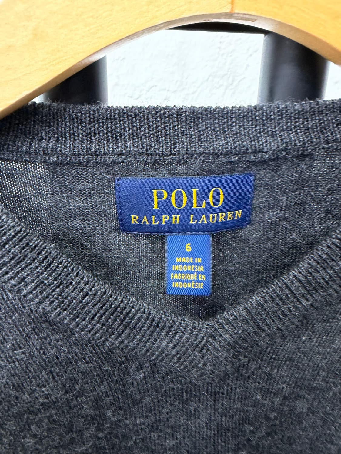 정품) 폴로랄프로렌 키즈 니트 6Y 상품이미지5