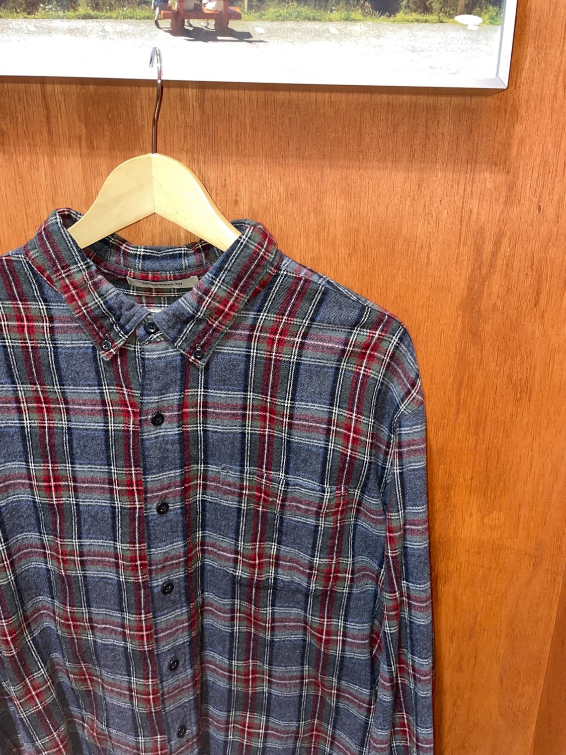 (XL) L.L.Bean 엘엘빈 플란넬 체크 셔츠  상품이미지5