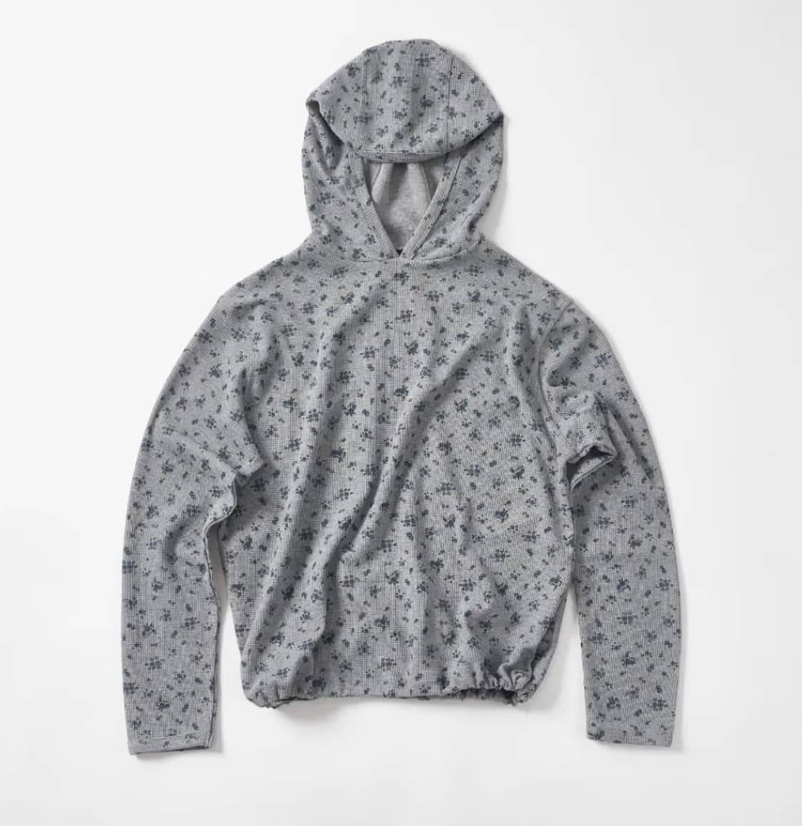 플리즈프로젝트 Waffle Hood, Floral Gray 상품이미지3