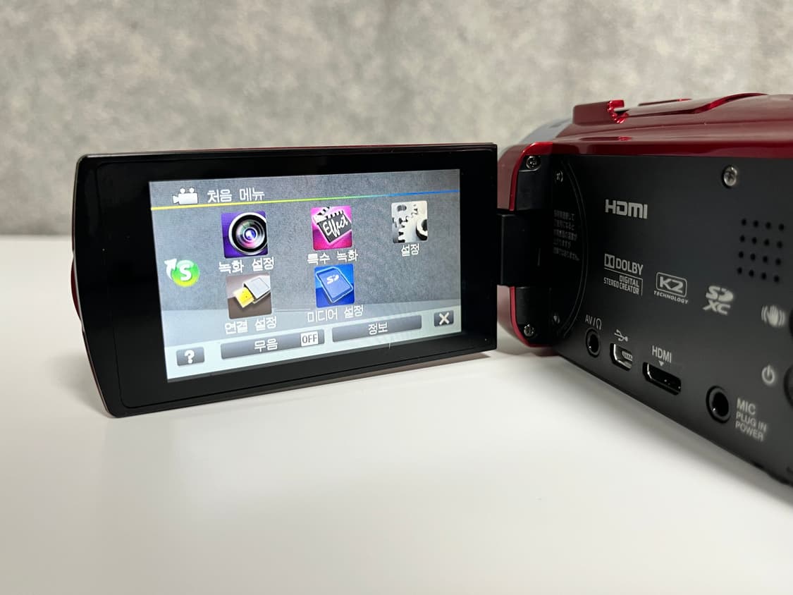 찐득템가/ 플래시 기능 보유/ jvc gz e765 빈티지 캠코더 상품이미지2