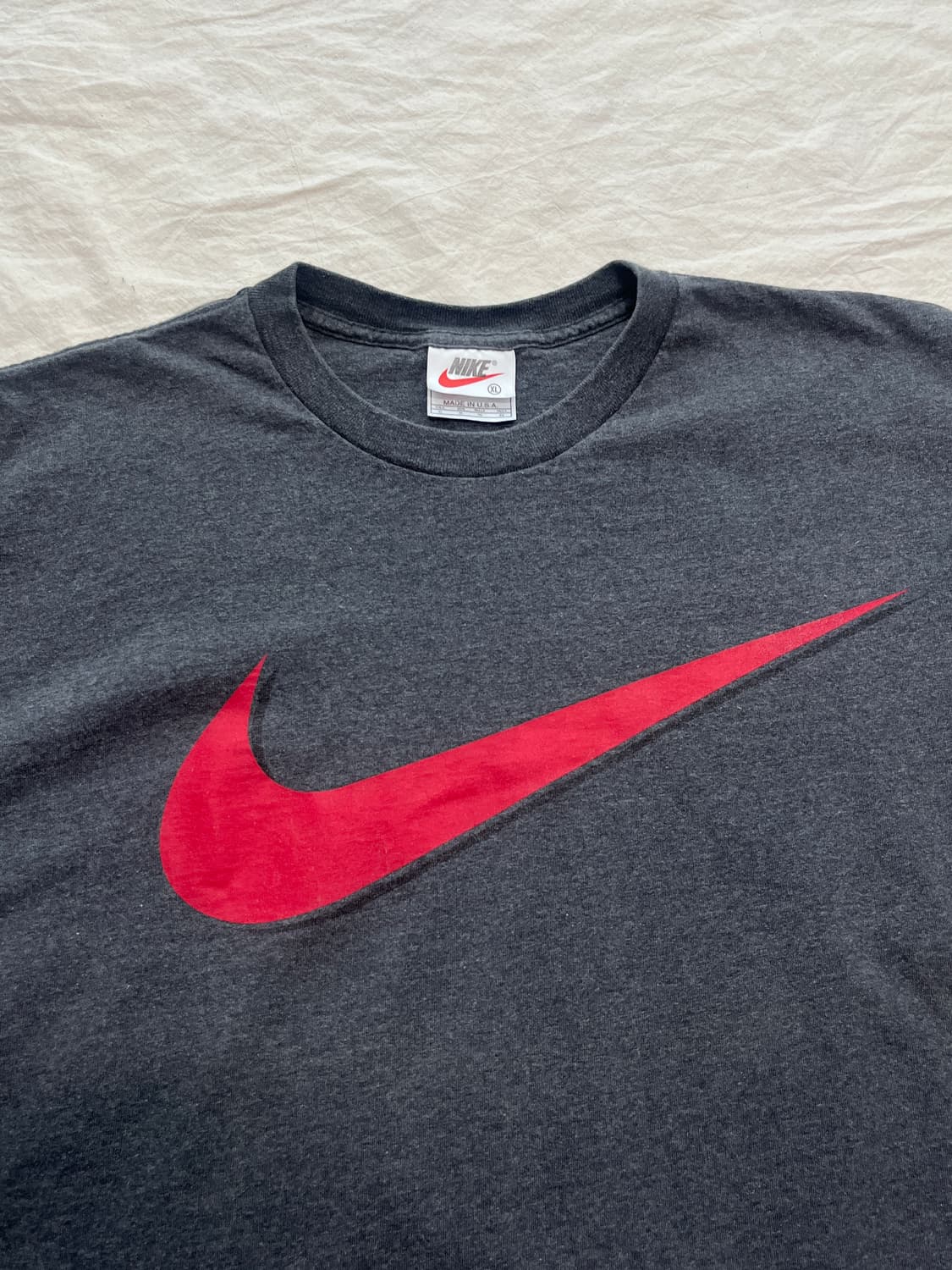 90s 올드 나이키 빅 스우시 반팔티 상품이미지2