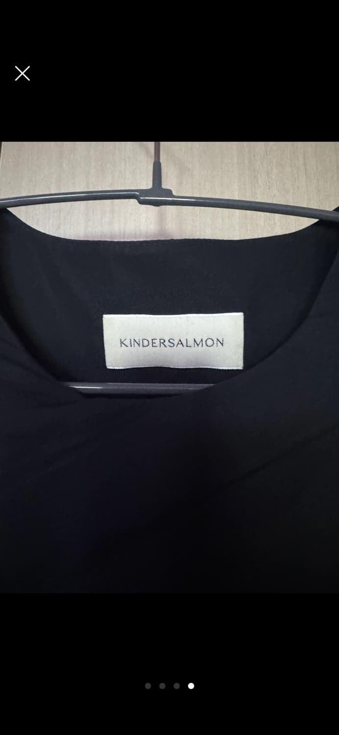 킨더살몬 블라우스 twist volume sleeve blouse 상품이미지4