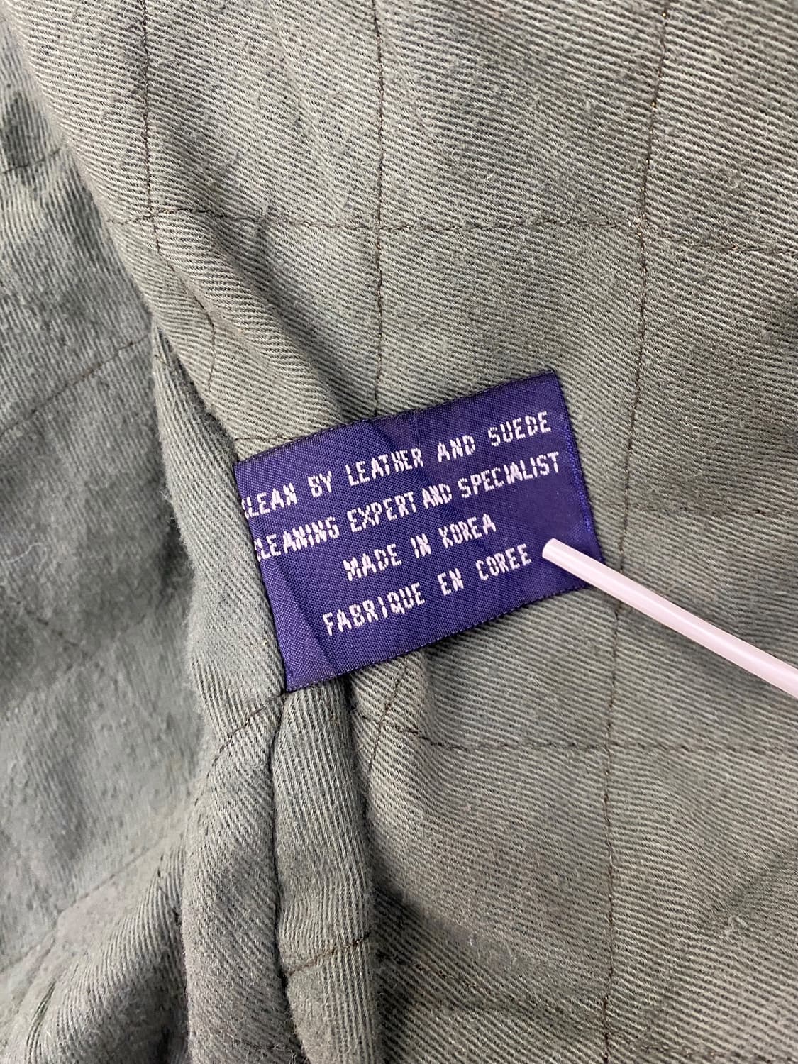 90's 갭 스웨이드 레더 봄버 자켓 상품이미지8