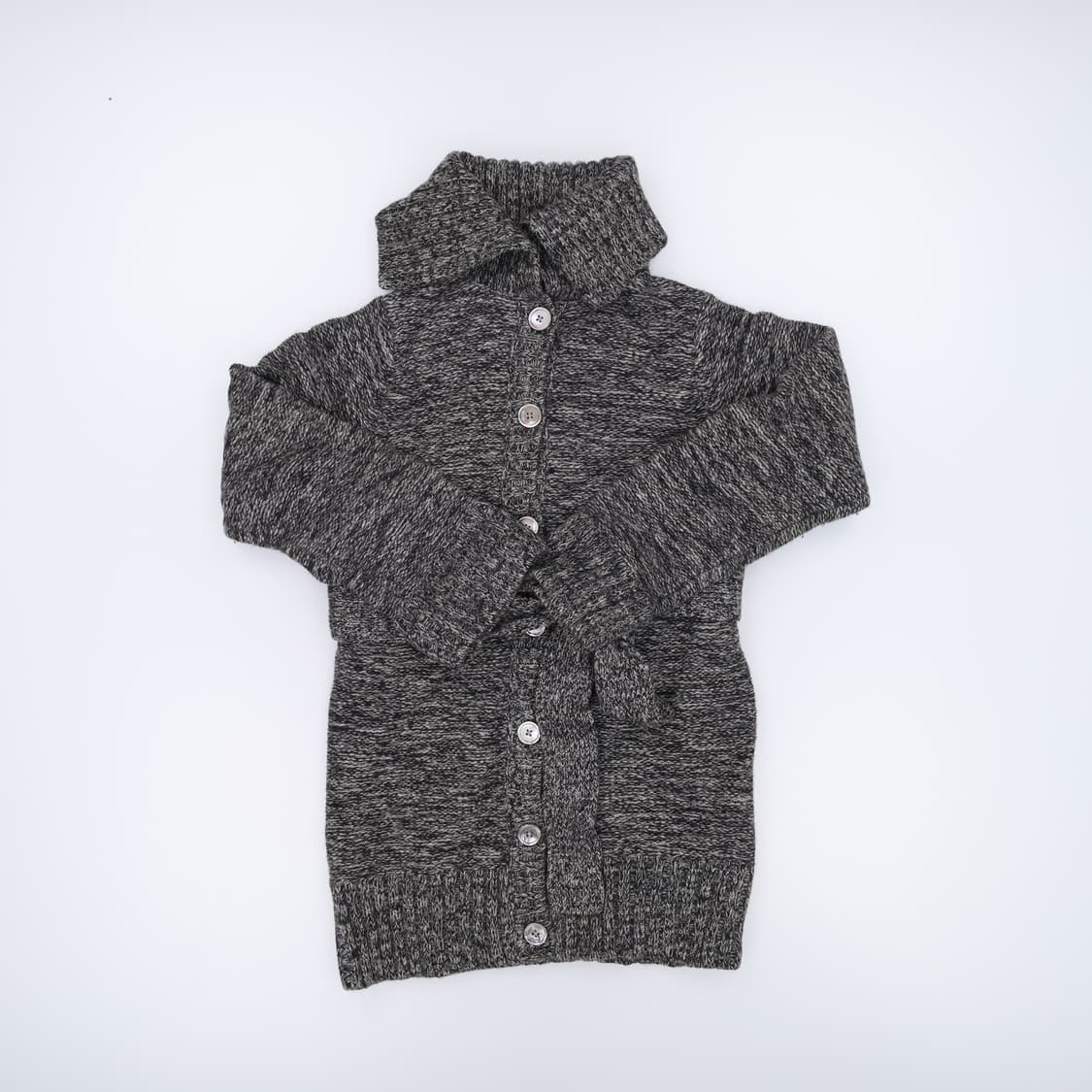 [55] 디케이엔와이 울 후드 니트 가디건 0108J 상품이미지3