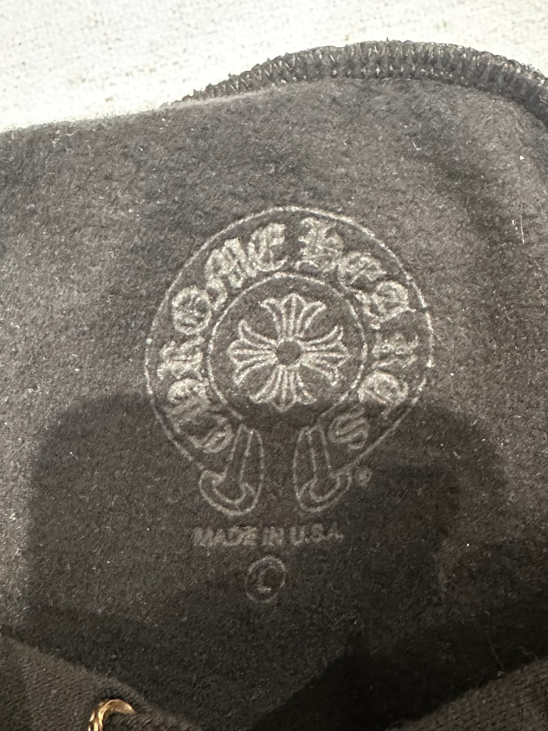 크롬하츠 홀스슈 플로랄 후드티 블랙 L 상품이미지7