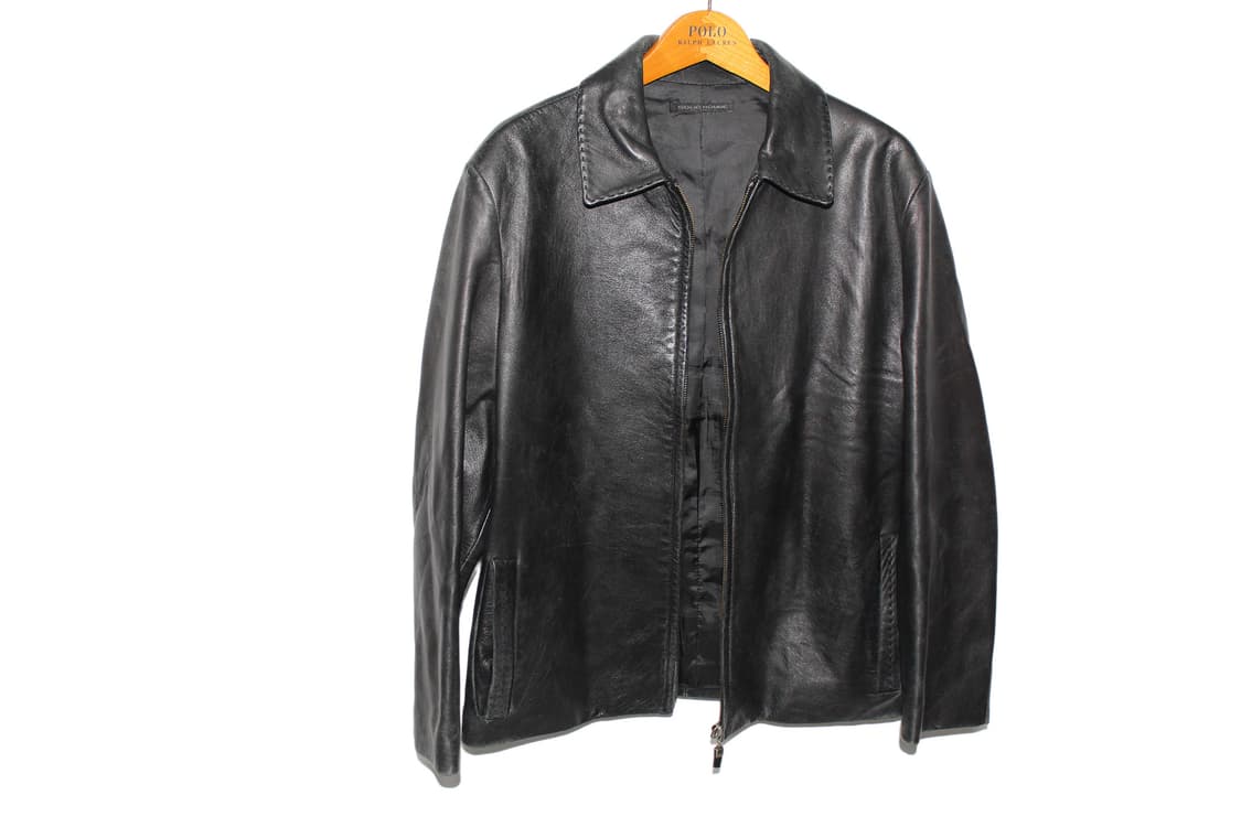 솔리드옴므 램스킨 싱글 레더 자켓  상품이미지6