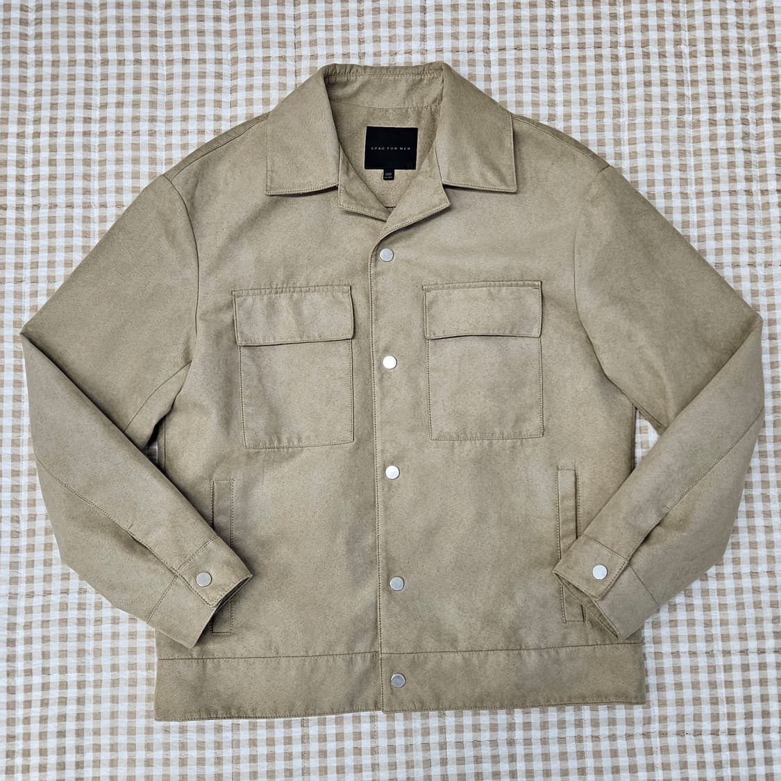 SPAO 스파오 스웨이드 자켓 남자100 상품이미지1